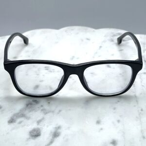 CARRERA 135/V 807 Black Acetate Full Rim Eyeglasses * Frames Only * 52-19-145